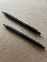 Ручка Black clip pen (бумажный корпус)