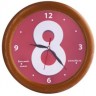 Часы настенные с деревянным ободом, «Дуб»