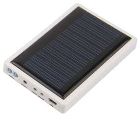 Универсальный внешний аккумулятор Solar 1500 mAh, на солнечных батареях