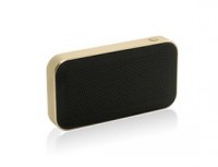 Беспроводная Bluetooth колонка microSpeaker Limited Edition, светло-золотистая