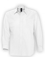 Рубашка мужская с длинным рукавом BOSTON белая