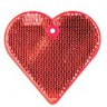 Пешеходный светоотражатель «Сердце», красный