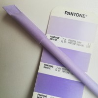 Эко ручка из бумаги светло-фиолетовая