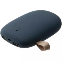 Универсальный внешний аккумулятор Pebble 7800 мАч, серо-синий