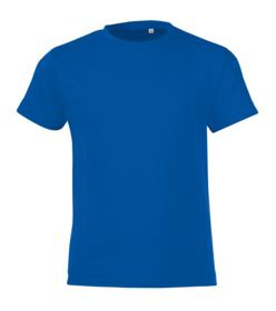Футболка детская REGENT FIT KIDS, ярко-синяя