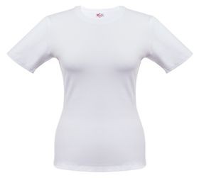 Футболка женская T-bolka Stretch Lady, белая